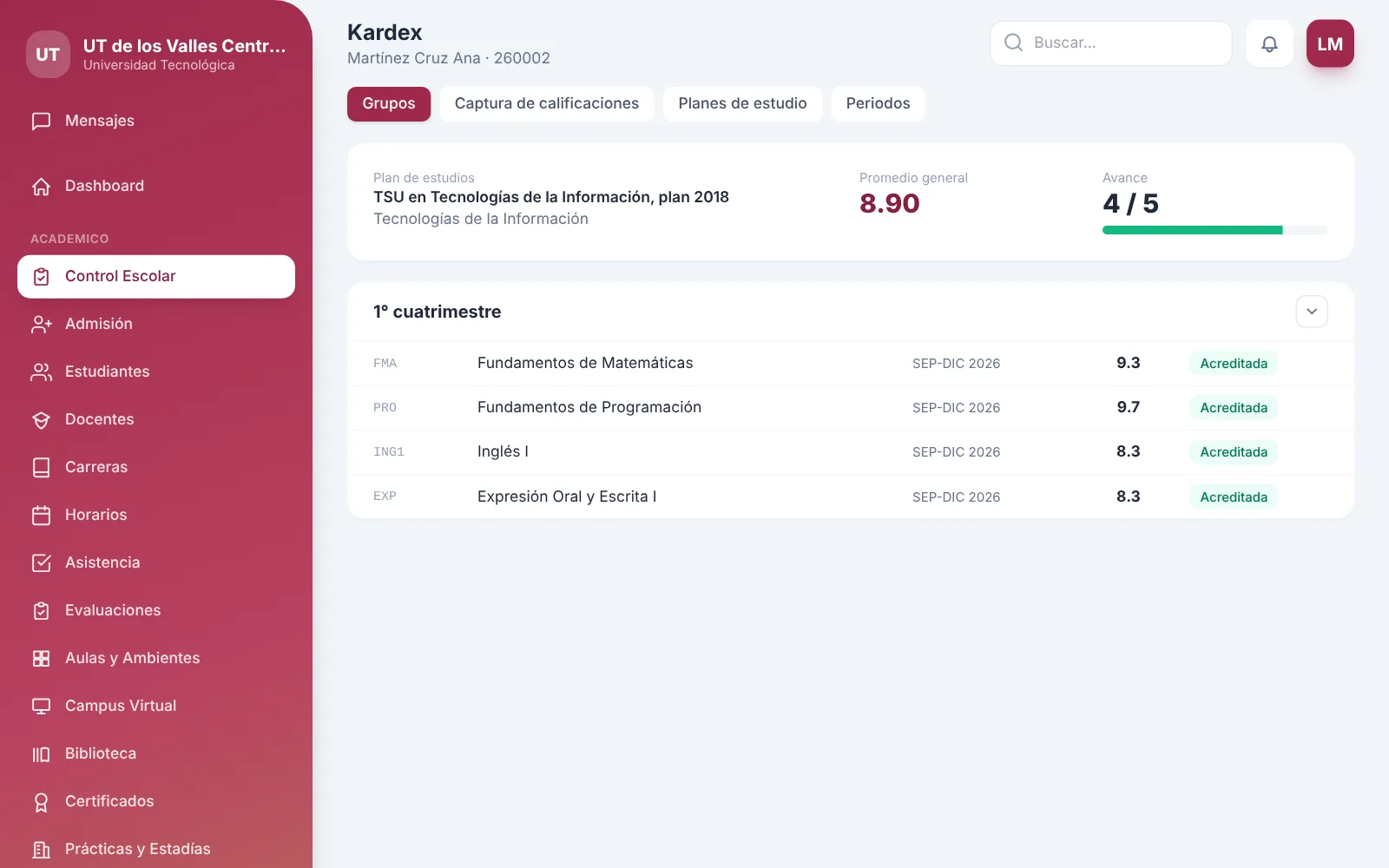 UNIXA: Kardex